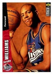 1996-97 Collector's Choice Base Set Jerome Williams #242 card
