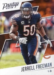 2018 Panini Prestige Base Set Jerrell Freeman #131 card