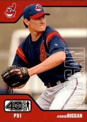 2002 Upper Deck 40-Man Base Set Jerrod Riggan #158 card