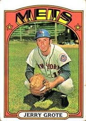 1972 Topps Base Set Jerry Grote #655 card