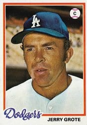1978 Topps Base Set Jerry Grote #464 card