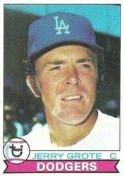 1979 Topps Base Set Jerry Grote #279 card