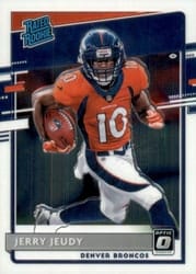 2020 Donruss Optic Base Set Jerry Jeudy #157 card