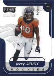 2020 Panini Chronicles Playoff Momentum SSD Rookies Jerry Jeudy #M-13 card