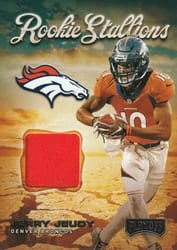 2020 Panini Playoff Rookie Stallions Jerry Jeudy #RS-6 card
