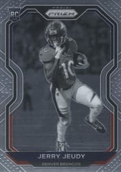 2020 Panini Prizm Base Set Jerry Jeudy #314 card