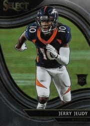 2020 Panini Select Base Set Jerry Jeudy #356 card