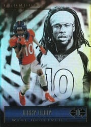 2021 Panini Illusions Base Set Jerry Jeudy #23 card