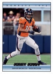 2022 Donruss Retro 1992 Jerry Jeudy #29 card