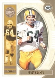 2019 Panini Legacy Base Set Jerry Kramer #104 card