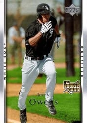 2007 Upper Deck Base Set Jerry Owens #10 card