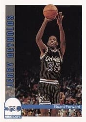 1992-93 Hoops Base Set Jerry Reynolds #162 card