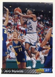 1992-93 Upper Deck Base Set Jerry Reynolds #192 card