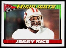 1991 Topps Jerry Rice #6 card