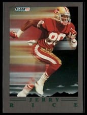 1991 Ultra Update Jerry Rice Pro Vision #99 card