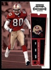 2000 Playoff Contenders Jerry Rice #75 card