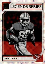 2019 Donruss The Legends Series Jerry Rice #LS-7 card