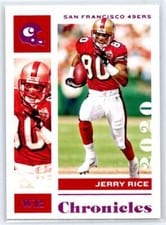 2020 Panini Chronicles Jerry Rice #85 card