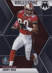 2020 Panini Mosaic Base Set Jerry Rice #287 card