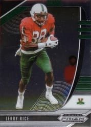 2020 Panini Prizm Draft Picks Base Set Jerry Rice #51 card