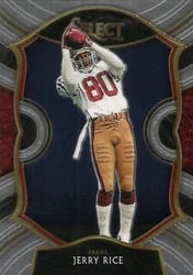 2020 Panini Select Base Set Jerry Rice #20 card