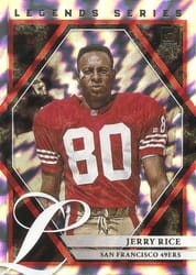 2021 Donruss The Legends Series Jerry Rice #LS3 card