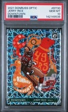 2021 Panini Donruss Optic Downtown Jerry Rice #DT-30 card