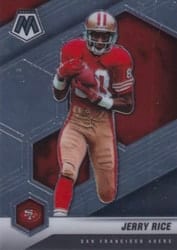 2021 Panini Mosaic Base Set Jerry Rice #175 card