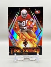2021 Panini Phoenix Fire Forged Jerry Rice #FF-5 card