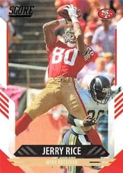 2021 Score Base Set Jerry Rice #276 card