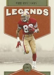 2022 Panini Legacy Base Set Jerry Rice #104 card
