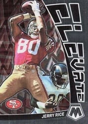 2023 Panini Mosaic Elevate Jerry Rice #E-JR card