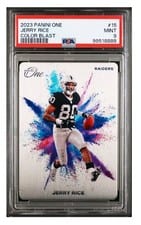 2023 Panini One Color Blast Jerry Rice #15 card