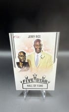 2023 Sage Five Star Jerry Rice #FS-5 card