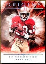 2024 Panini Origins Base Set Jerry Rice #44 card