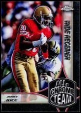 2024 Topps Chrome All-Chrome Team Jerry Rice #ACT-4 card