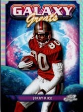 2024 Topps Chrome Cosmic Galaxy Greats Jerry Rice #GG-8 card