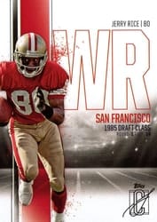 2024 Topps Signature Class Base Set Jerry Rice #53 card