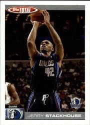 2004-05 Topps Total Base Set Jerry Stackhouse #213 card