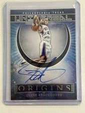 2022-23 Panini Origins Universal Autographs Jerry Stackhouse #UA-JST card