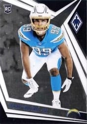 2019 Panini Phoenix Base Set Jerry Tillery #178 card
