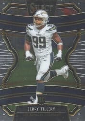 2019 Panini Select Base Set Jerry Tillery #84 card