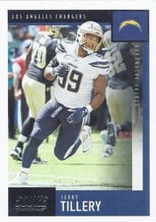 2020 Score Base Set Jerry Tillery #147 card