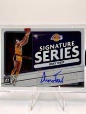 2020-21 Donruss Optic Signature Series Jerry West #SS-JWS