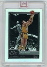2020-21 Panini One and One Base Set Jerry West #171 card