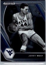 2021 Panini Prizm Draft Picks Jerry West #100 card