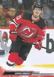 2022-23 Upper Deck Base Set Jesper Boqvist #360 card