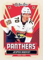2025-26 O-Pee-Chee Base Retro Jesper Boqvist #212 card