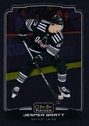 2022-23 O-Pee-Chee Platinum Base Set Jesper Bratt #106 card