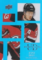 2024-25 Upper Deck UD Portraits Jesper Bratt #P-14 card